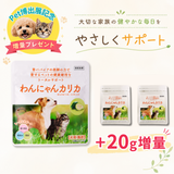 【定期便】わんにゃんカリカ 30g×2個セット