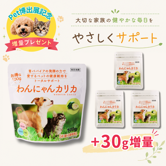 【定期便】わんにゃんカリカ 100g