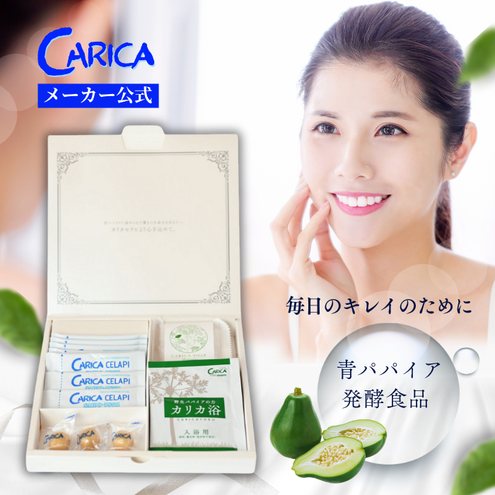 CARICA カリカセラピ パパイヤ発酵 100包入×2箱セット CARICA カリカセラピ パパイヤ発酵 100包入×2箱セット